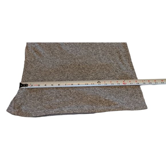 Zara Trafaluc Gray Marl Bell Sleeve Sweater Top Sz S - Picture 10 of 11